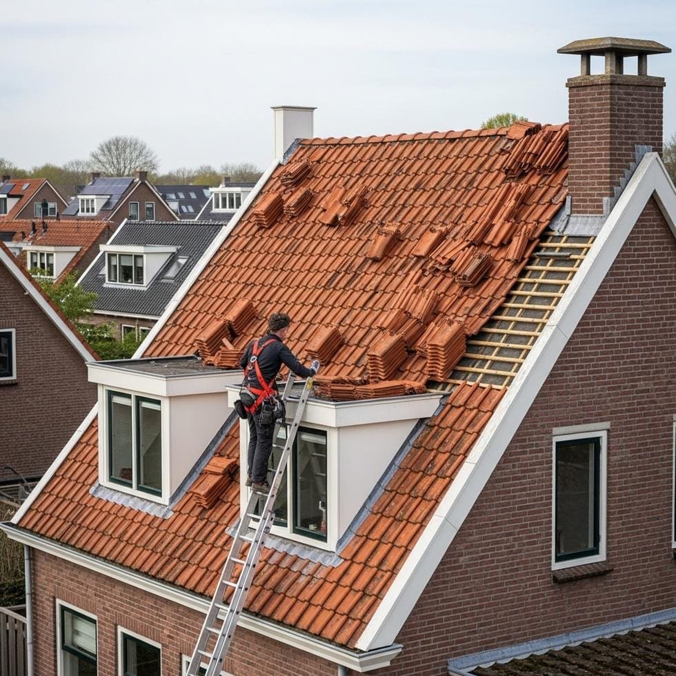 Dakdekker Ede 1 Dakdekker Ede