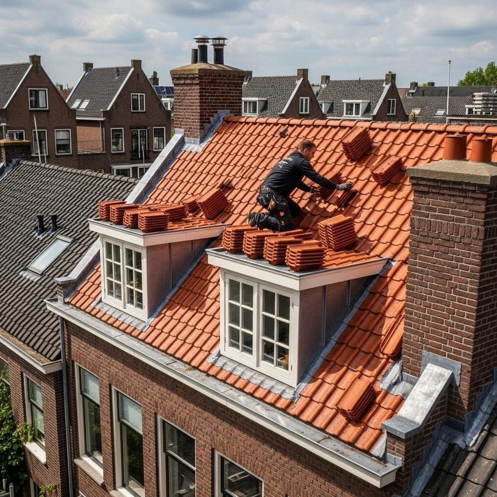 Dakdekker Leerbroek