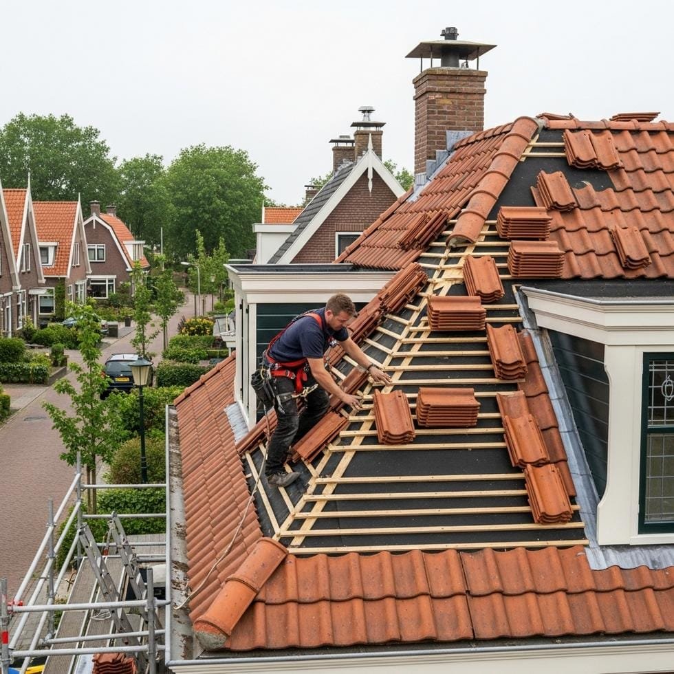 Dakdekker Nes aan de Amstel 1 Dakdekker Nes aan de Amstel