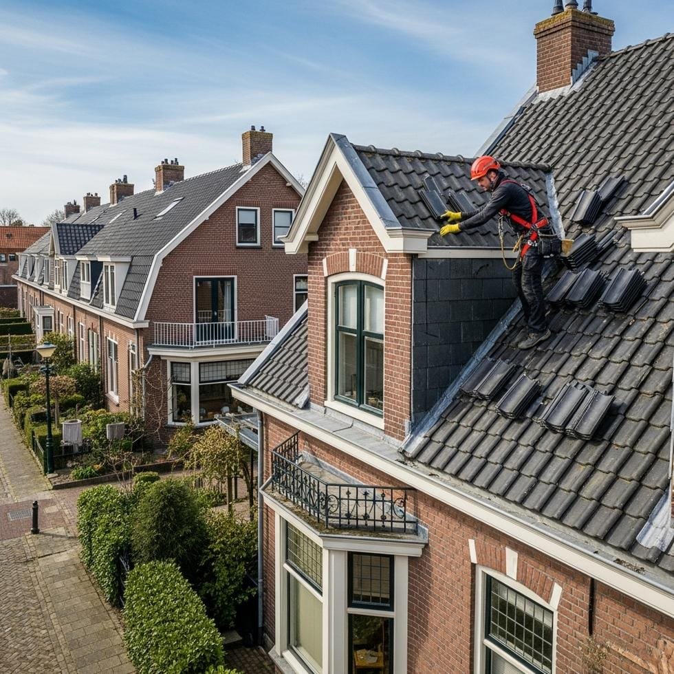 Loodslabben vervangen